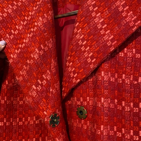 CAbi Red dress coat - Picture 3 of 6